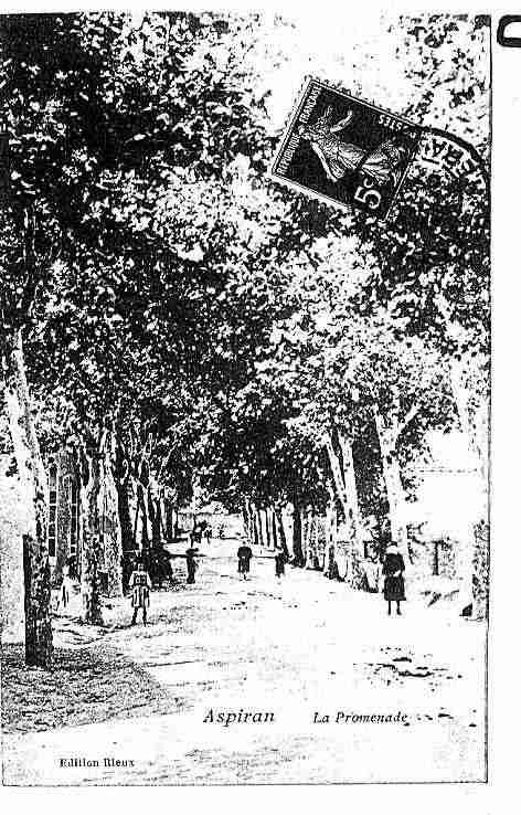 Ville de ASPIRAN Carte postale ancienne Ville de ASPIRAN Carte postale ancienne