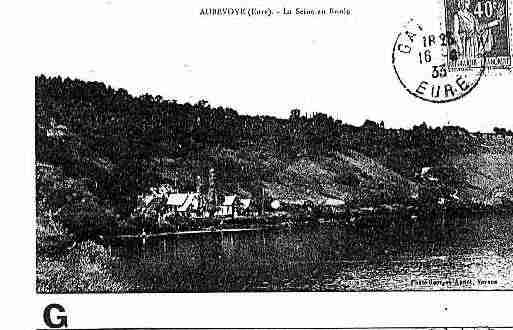 Ville de AUBEVOYE Carte postale ancienne