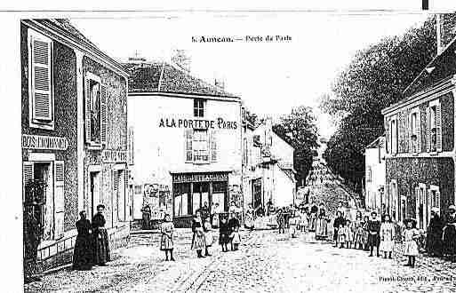 Ville de AUNEAU Carte postale ancienne