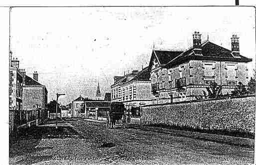 Ville de AUNEAU Carte postale ancienne