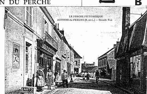 Ville de AUTHONDUPERCHE Carte postale ancienne