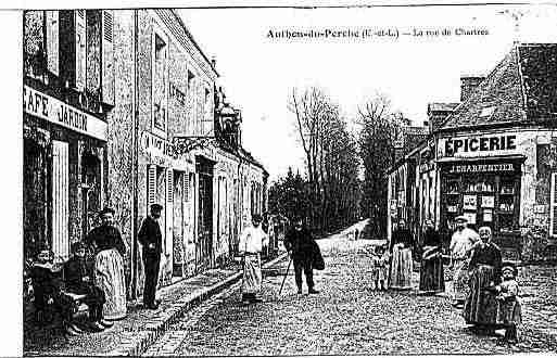 Ville de AUTHONDUPERCHE Carte postale ancienne