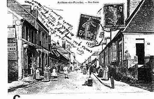 Ville de AUTHONDUPERCHE Carte postale ancienne