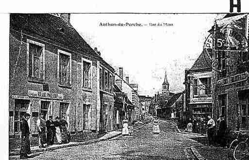 Ville de AUTHONDUPERCHE Carte postale ancienne