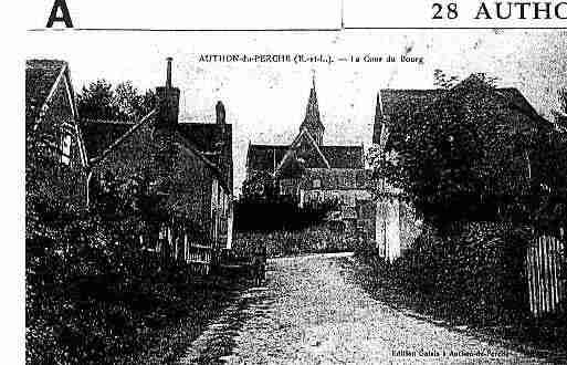 Ville de AUTHONDUPERCHE Carte postale ancienne