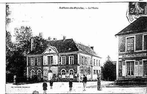 Ville de AUTHONDUPERCHE Carte postale ancienne