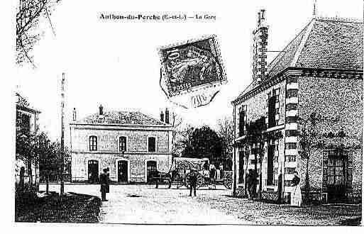 Ville de AUTHONDUPERCHE Carte postale ancienne