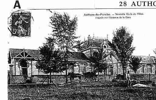 Ville de AUTHONDUPERCHE Carte postale ancienne