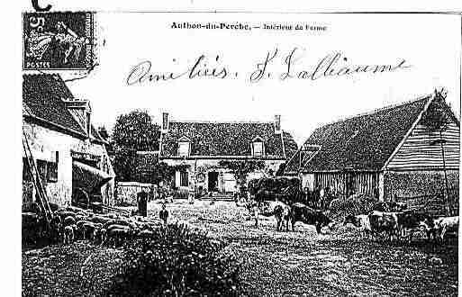 Ville de AUTHONDUPERCHE Carte postale ancienne