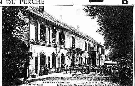 Ville de AUTHONDUPERCHE Carte postale ancienne