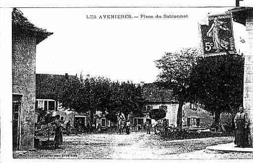 Ville de AVENIERES(LES) Carte postale ancienne
