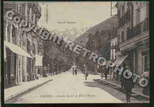 Ville de BAGNERESDELUCHON Carte postale ancienne