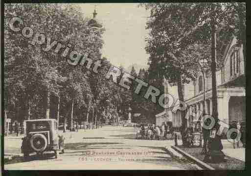 Ville de BAGNERESDELUCHON Carte postale ancienne