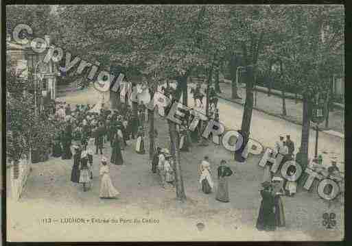 Ville de BAGNERESDELUCHON Carte postale ancienne