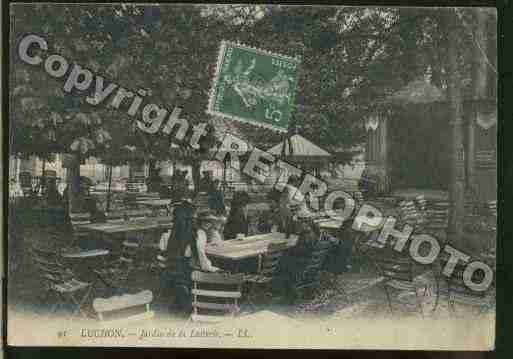 Ville de BAGNERESDELUCHON Carte postale ancienne