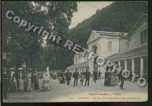 Ville de BAGNERESDELUCHON Carte postale ancienne