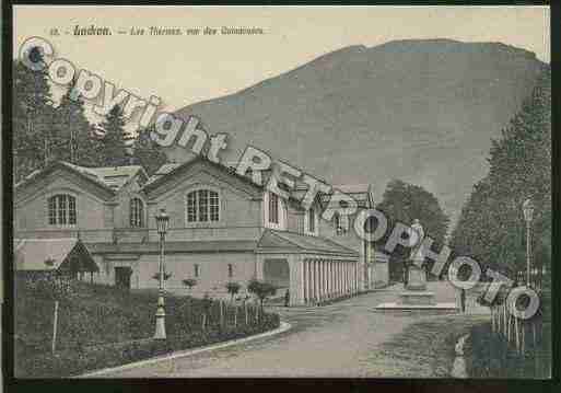 Ville de BAGNERESDELUCHON Carte postale ancienne