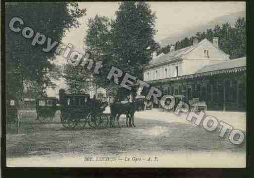 Ville de BAGNERESDELUCHON Carte postale ancienne