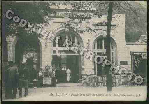 Ville de BAGNERESDELUCHON Carte postale ancienne