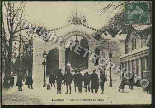 Ville de BAGNERESDELUCHON Carte postale ancienne