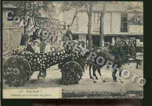 Ville de BAGNERESDELUCHON Carte postale ancienne