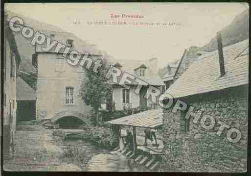 Ville de BAGNERESDELUCHON Carte postale ancienne