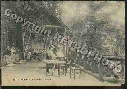 Ville de BAGNERESDELUCHON Carte postale ancienne