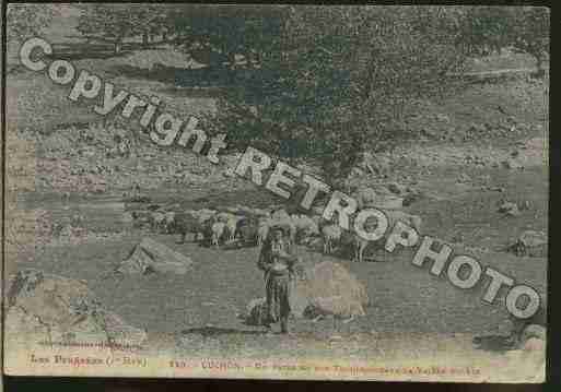 Ville de BAGNERESDELUCHON Carte postale ancienne