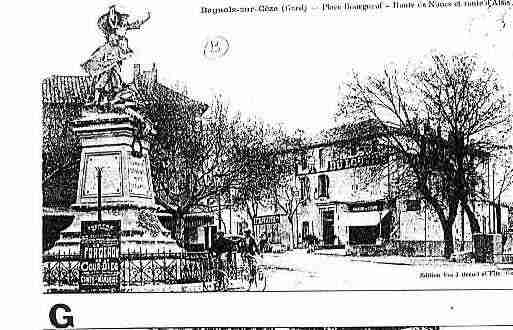 Ville de BAGNOLSSURCEZE Carte postale ancienne Ville de BAGNOLSSURCEZE Carte postale ancienne