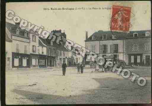 Ville de BAINDEBRETAGNE Carte postale ancienne