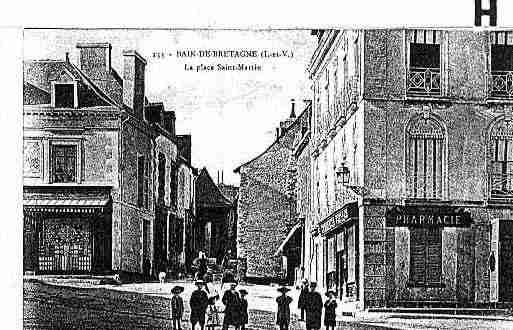 Ville de BAINDEBRETAGNE Carte postale ancienne