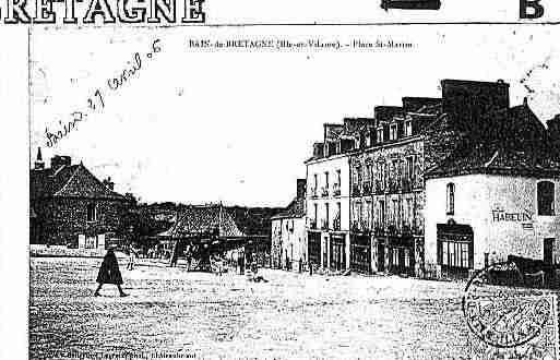 Ville de BAINDEBRETAGNE Carte postale ancienne