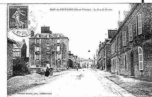 Ville de BAINDEBRETAGNE Carte postale ancienne