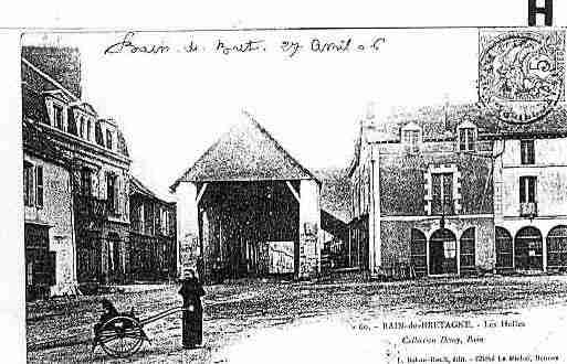 Ville de BAINDEBRETAGNE Carte postale ancienne