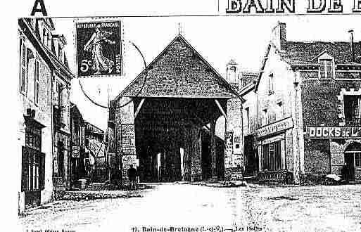 Ville de BAINDEBRETAGNE Carte postale ancienne