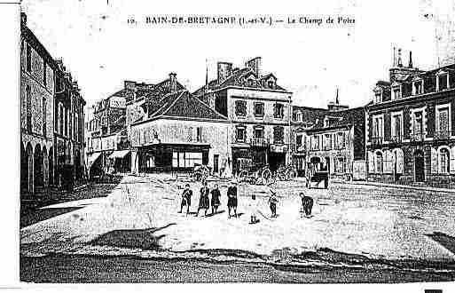 Ville de BAINDEBRETAGNE Carte postale ancienne