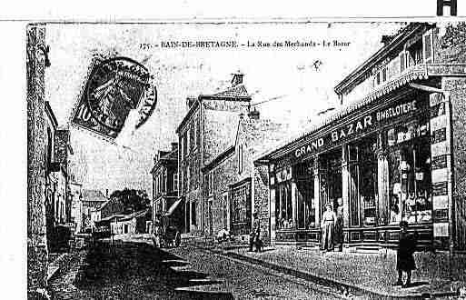 Ville de BAINDEBRETAGNE Carte postale ancienne