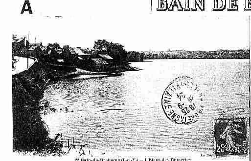 Ville de BAINDEBRETAGNE Carte postale ancienne