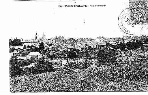 Ville de BAINDEBRETAGNE Carte postale ancienne Ville de BAINDEBRETAGNE Carte postale ancienne