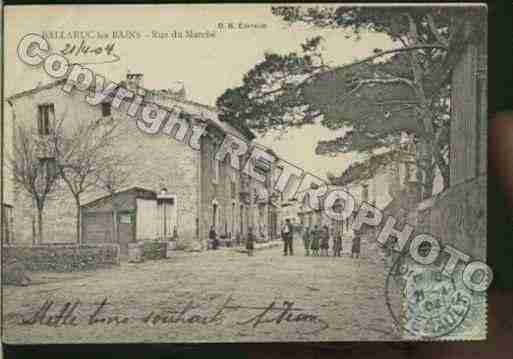 Ville de BALARUCLESBAINS Carte postale ancienne Ville de BALARUCLESBAINS Carte postale ancienne