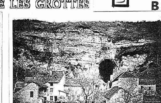 Ville de BALMELESGROTTES(LA) Carte postale ancienne