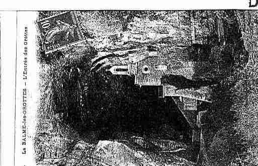 Ville de BALMELESGROTTES(LA) Carte postale ancienne