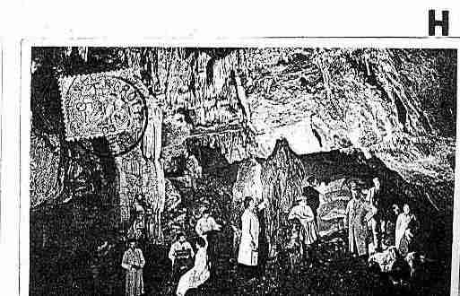 Ville de BALMELESGROTTES(LA) Carte postale ancienne
