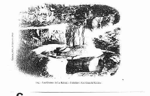 Ville de BALMELESGROTTES(LA) Carte postale ancienne