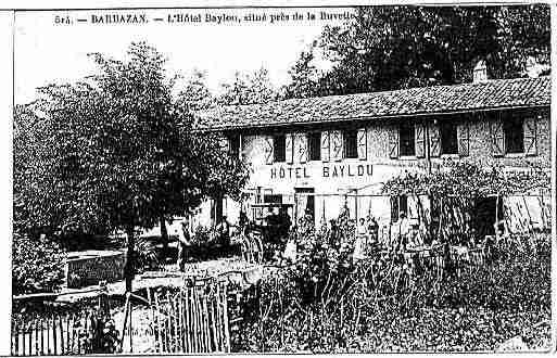 Ville de BARBAZAN Carte postale ancienne