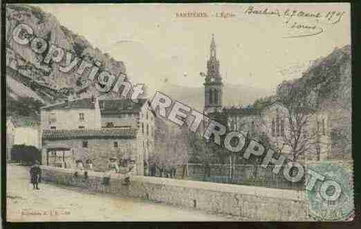 Ville de BARBIERES Carte postale ancienne