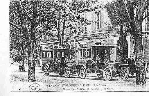 Ville de BARJAC Carte postale ancienne