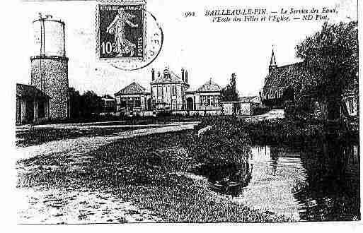 Ville de BARJOUVILLE Carte postale ancienne