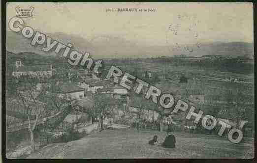 Ville de BARRAUX Carte postale ancienne Ville de BARRAUX Carte postale ancienne