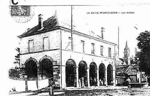 Ville de BATIEMONTGASCON(LA) Carte postale ancienne